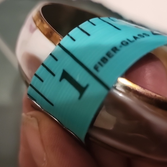 Vintage Abalone/ shell bangle set - Picture 9 of 10